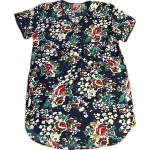 Vintage Gold Coast Floral Kaftan Swim Coverup Size L